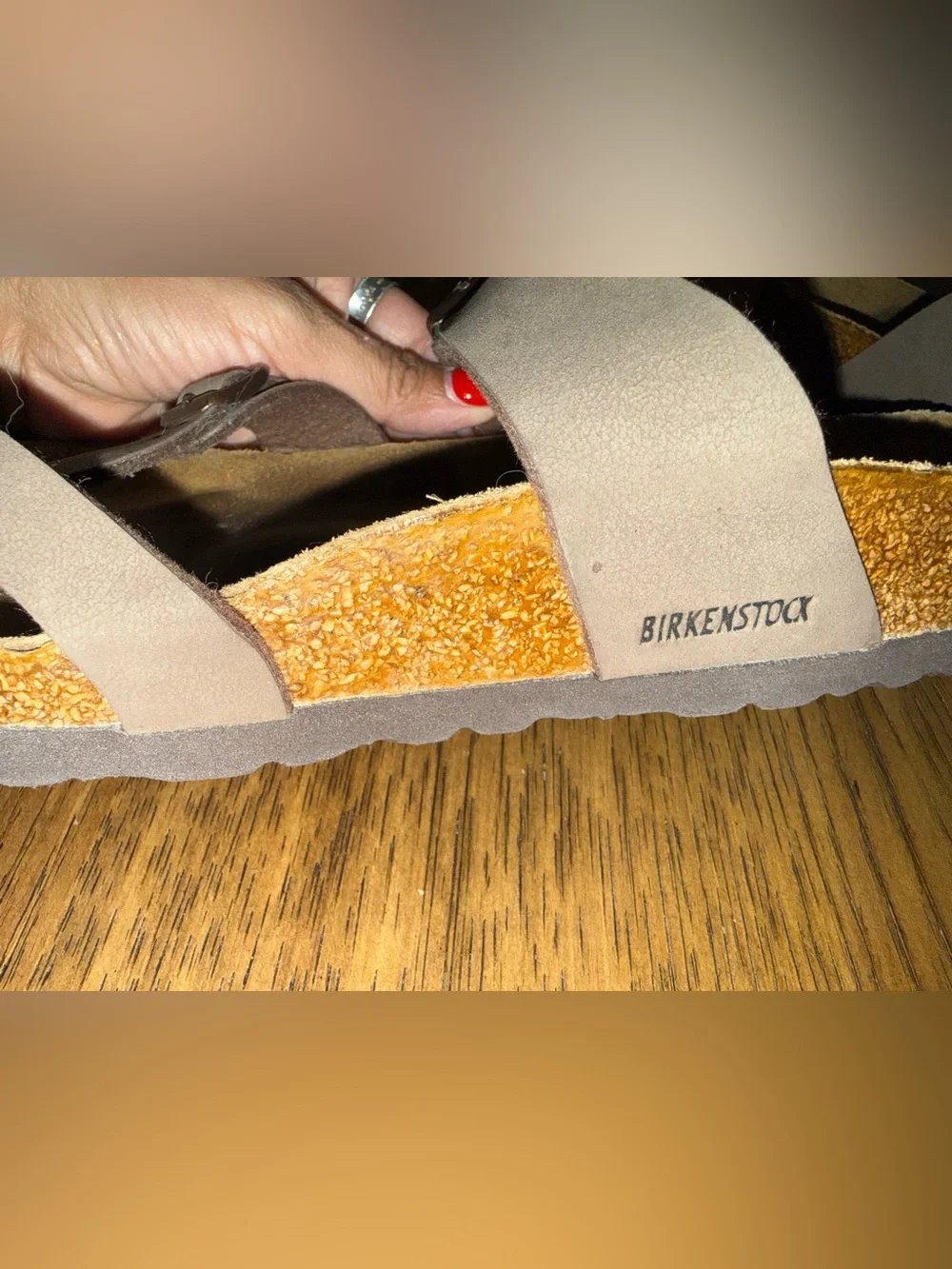 Birkenstock Mayari Sandals Mocha Suede Leather
